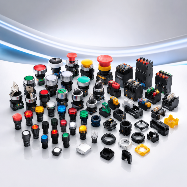 Mengapa Button Switch dan Indicator Light Penting dalam Sistem Otomasi Industri?
